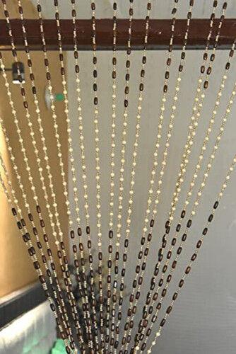 5 Feet X 4 Feet Wooden Beads Door Curtains