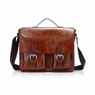 Long Lasting Durable Long Straps Leather Bags For Mens