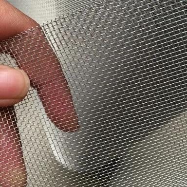 Square Hole Polished Silver Aluminium Wire Mesh General Medicines