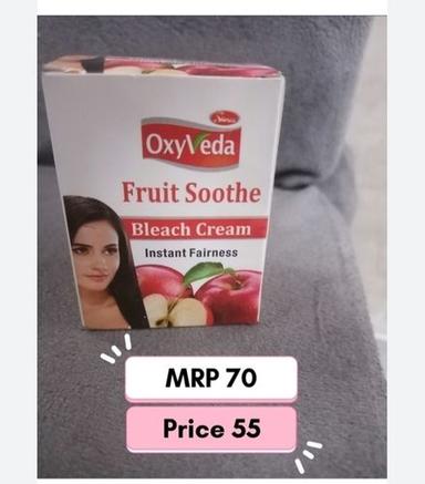 Silver Fruit Soothe Bleach Cream For Instant Fairness