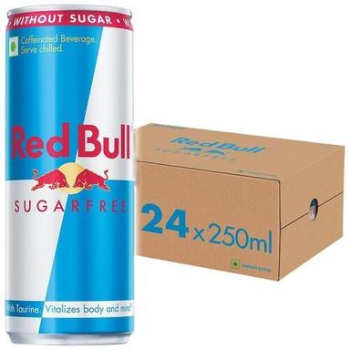 RED BULL Energy Drink - Sugar Free, 250 ml (Pack of 24) 