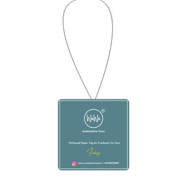 Perfumed Paper Tag Air Freshener For Cars