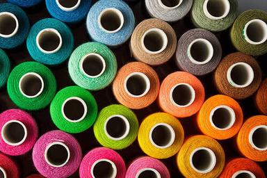 Multi Color Polyester Sewing Threads For Sewing 