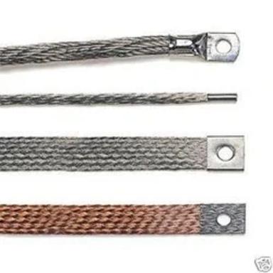 Electronic Tinned Copper Earthing Flexible Strap