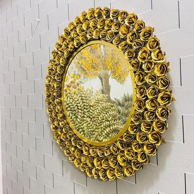 Bastar Art Handmade Wrought Iron Designer Mirror