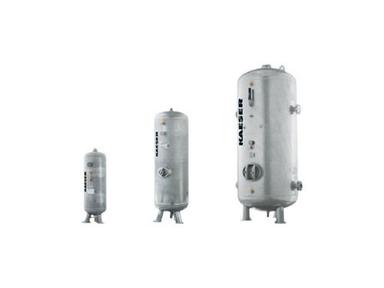 Silver Kaeser Vertical Air Receivers For Industrial Use