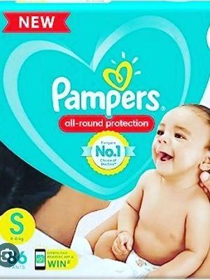 Soft Breathable Disposable Pampers Baby Diapers