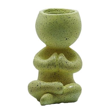 Namaste Ceramic Baby Planter Dimensions: 4.5 X 7.5 Inch (In)