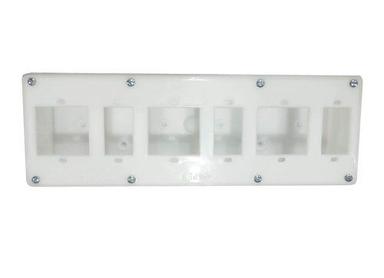 Wall Mounted Rectangular Solid Plastic Body Electrical Modular Switch Box
