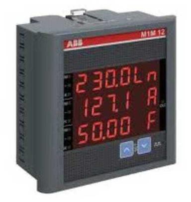 Panel Mounted High Efficiency Electrical 220 Volts Three Phase Multifunction Meter