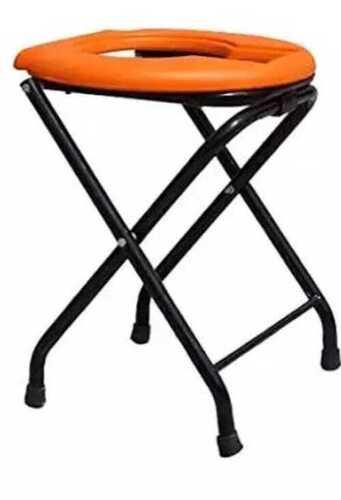 Portable And Lightweight Free Stand One Seater Commode Stool For Handicapped Or Patients