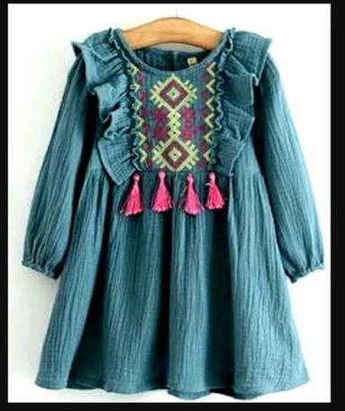 Kids Full Sleeve Frock