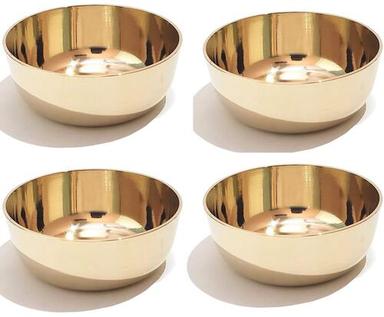 Decorative Bronze Soup Bowl Set For Kitchen