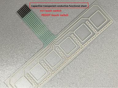 ITO Capacitive Transparent Conductive Functional Sheet Touch Switch