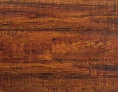 Teak Wood Glossy Brown Wooden Flooring