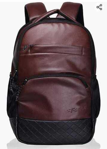 Brown Leather Backpack