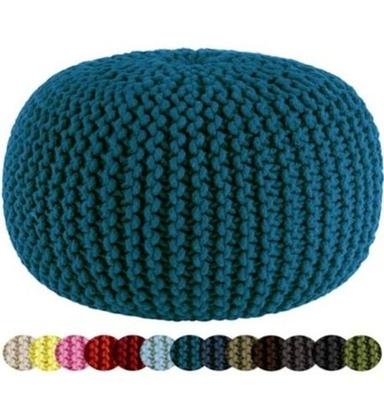 Knitted Poufs