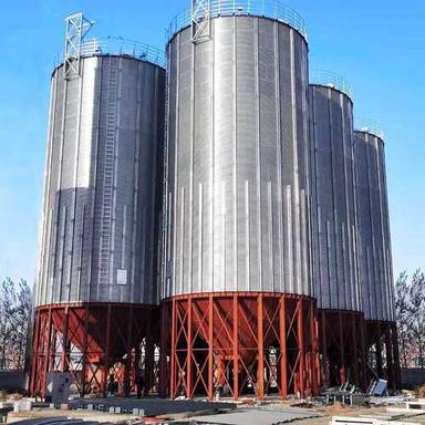  0-50 Ton Capacity Mild Steel Grain Storage Silo