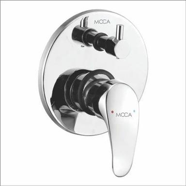 Wall Mounted Glossy Finish Corrosion Resistant Stainless Steel Single Lever Diverter