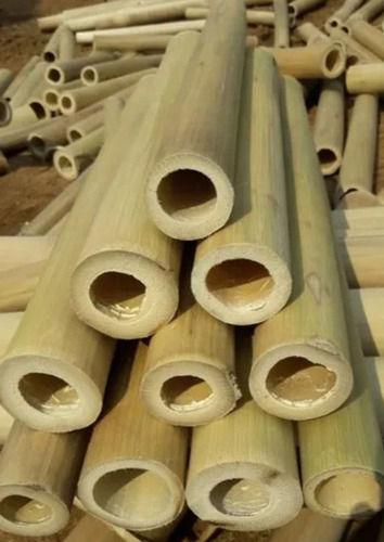 Eco-Friendly Heavy-Duty Round Shape Waterproof Natural Bamboo Poles
