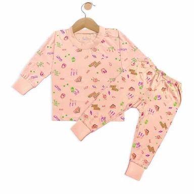 Casual Wear Wrinkle Resistant Regular Fit Long Sleeve Printed Baby Clothes