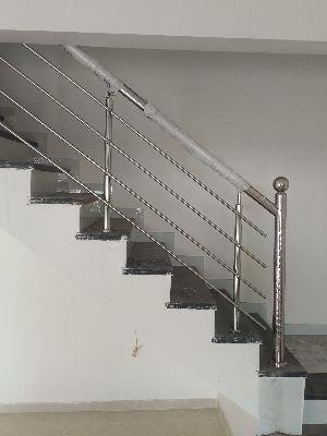 Stainless Steel Glass Staircase Railings