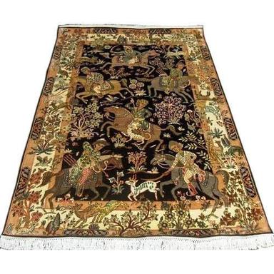 Easy To Fold And Rectangular Shape Kashmiri Carpets