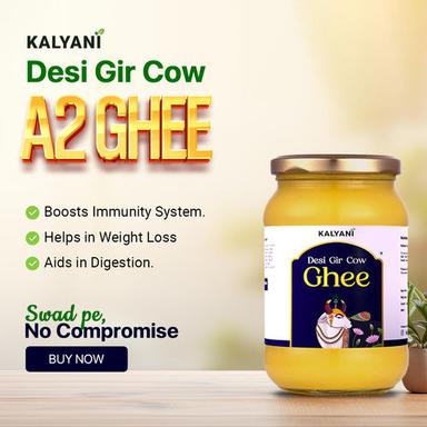 100% Pure Desi Gir Cow A2 Ghee