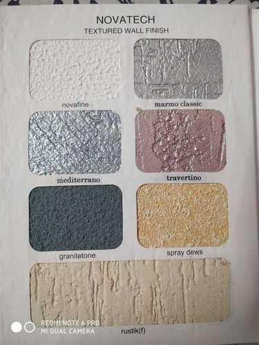 Multi Color Textured Wall Finish For Indoor And Outdoor Use