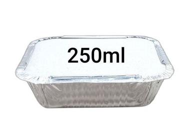 250 ML Eco Friendly Aluminium Foil Container