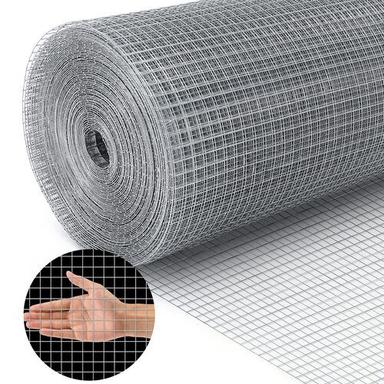 Silver Color Chicken Wire Mesh For Poultry And Industrial