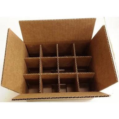 Brown Single Wall 3 Ply Corrugated Partition Box