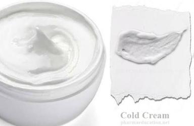 White Color Kesar Fragrance Cold Cream For Personal