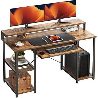 Contemporary Terminate Proof Wooden Computer Table