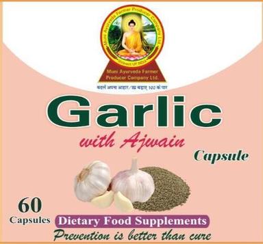 Natural Herbal Supplement Garlic Capsule