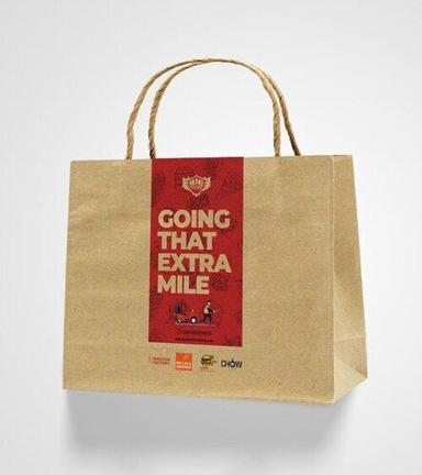 Eco Friendly Disposable Printed Paper Carry Bags