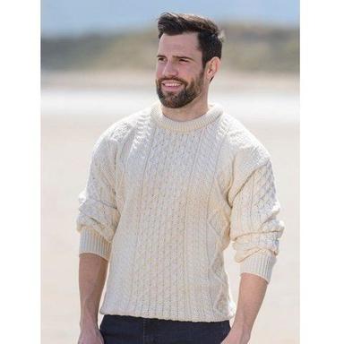 Mens Full Sleeves Knitted Sweater