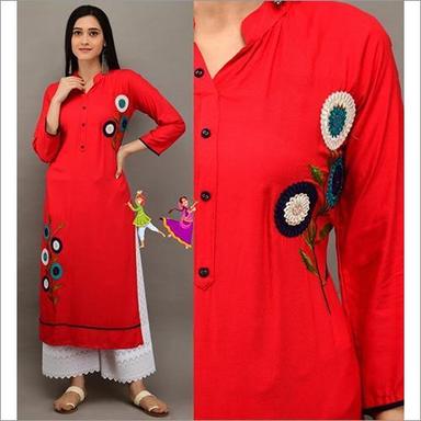  Rayon Kurti With Palazzo