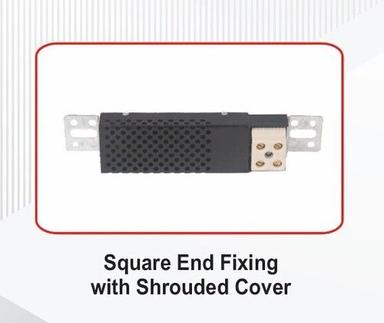 Aluminum Electric Space Heater Square End Fixing