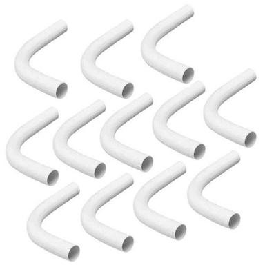 White Color PVC Pipe Bend