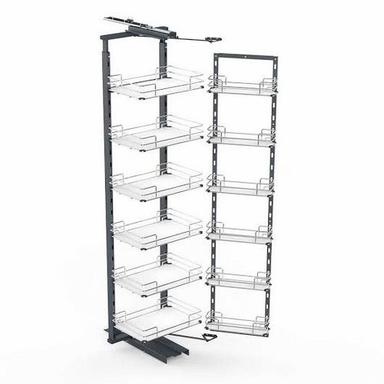 Square Single Wire Shelf Pantry Unit for Home Use