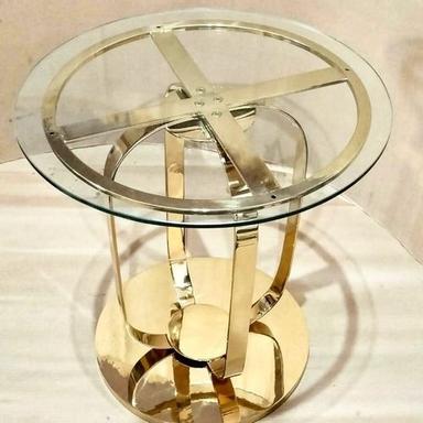 Round Shape Glass Table