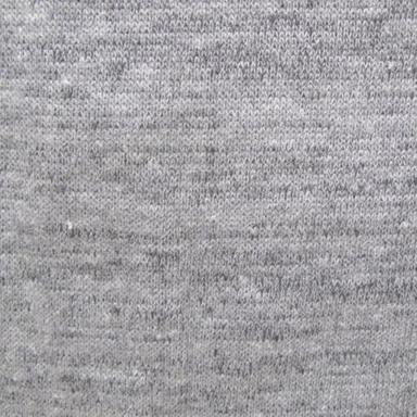 Grey Melange Cotton Knitted Fabric