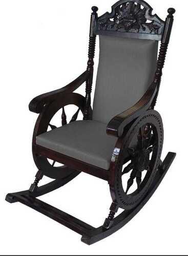 Premium Design Antique Teak Wood Rocking Chair