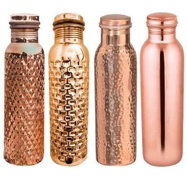 Round Designer Copper Arab Bottle