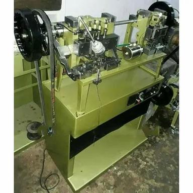 Automatic Mild Steel Round Foxtail Chain Making Machine