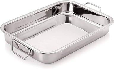 Silver Color Rectangular Shape Stainless Steel Hospital Tray