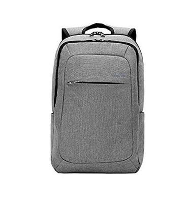 Easy to Carry Waterproof Plain Fabric Multi Compartments Zipper College Backpacks
