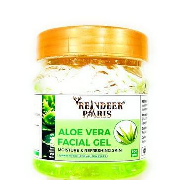 Natural Aloe Vera Facial Gel For All Skin Types 
