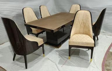 High Strength Wooden Dining Table Chair Set